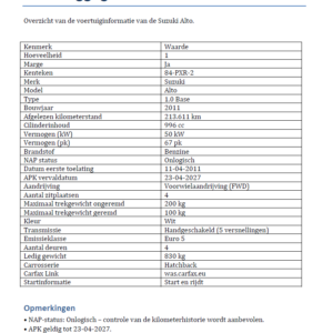 Suzuki Alto 1.0 Base, 84-PXR-2 - Afbeelding 12